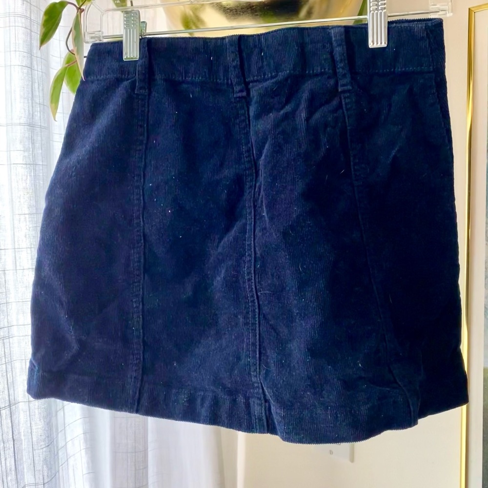 Corduroy Mini Skirt - Picture 3 of 4